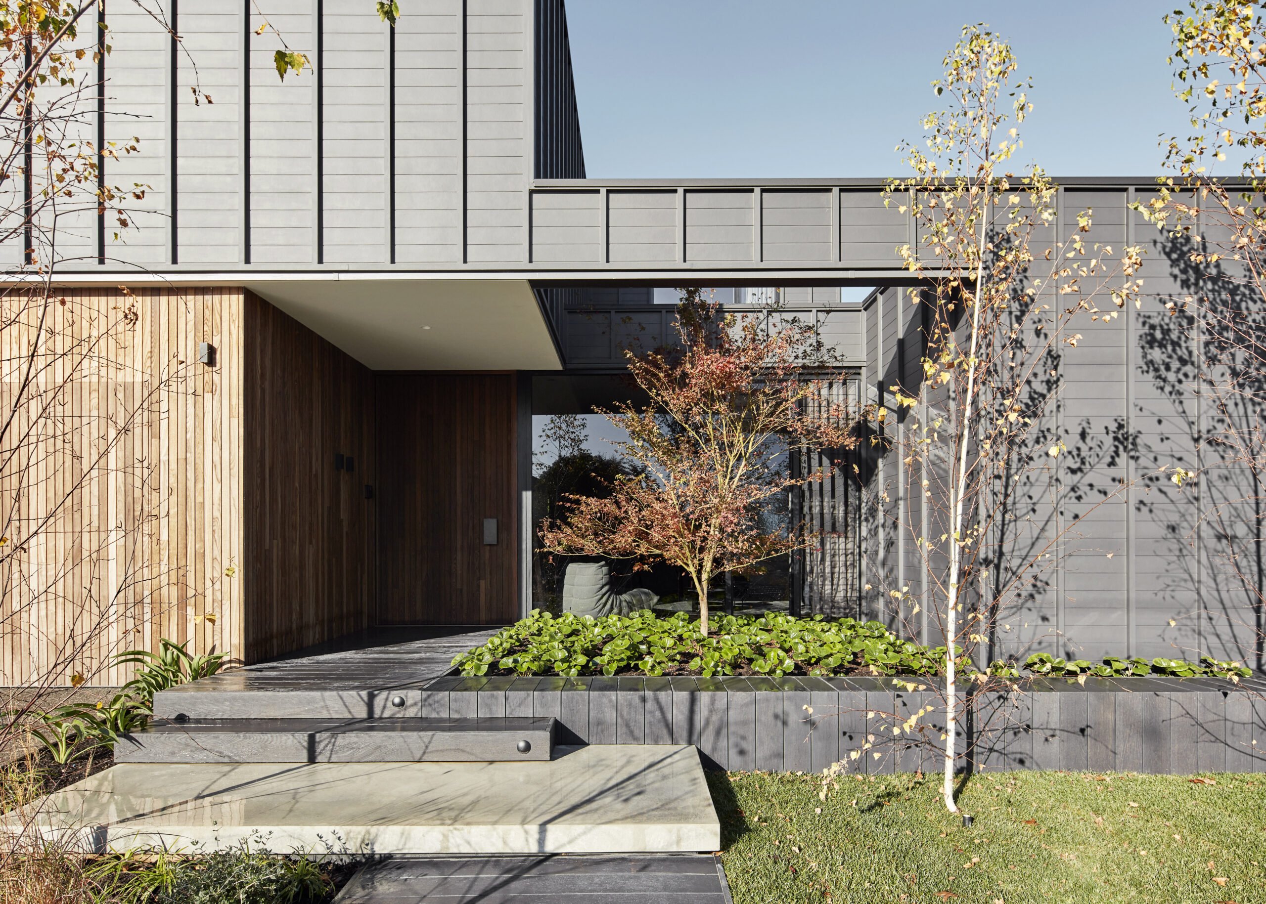 Landscape Construction - Glen Iris - Front entry