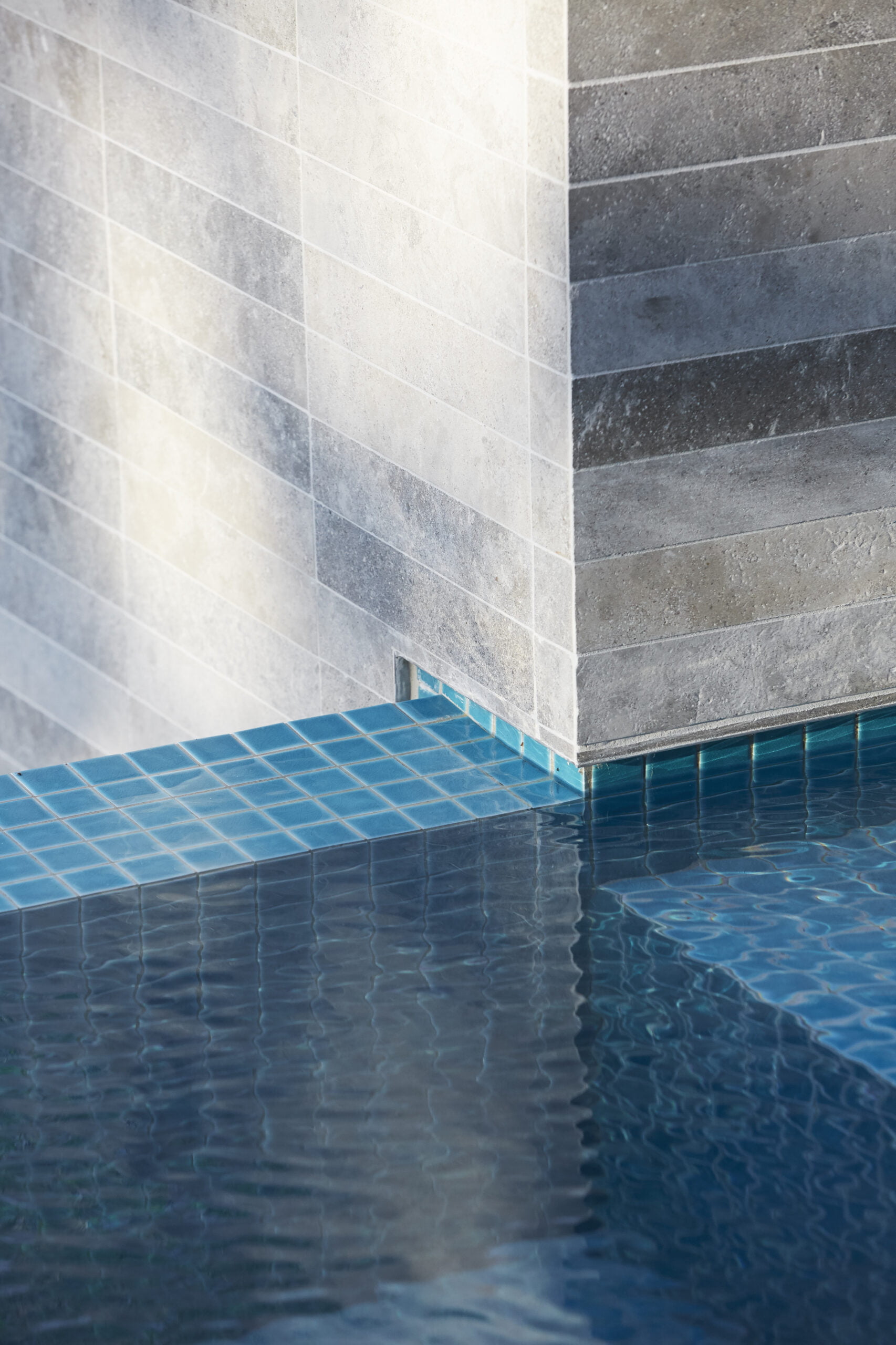 Landscape Construction - North Caulfield - Pool Tiles